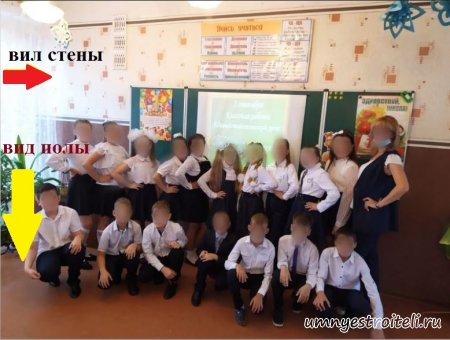 Готовый класс после ремонт с учениками школа Донецк