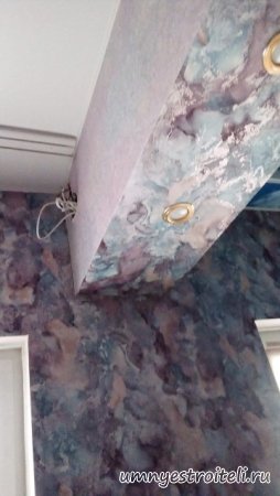 Облагораживание дверных откосов  обоями