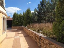 Покос травы на возвышенности было