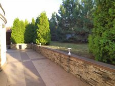 Покос травы на возвышенности стало