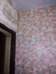 Поклейка обоев в коридоре  4 Пролетарский район улица раздольная Донецк