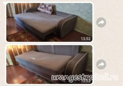 Цена перетяжки дивана на два спальных места ориентировочно 28 000