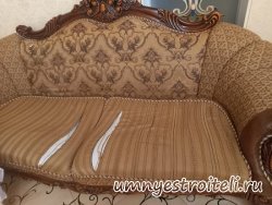 Цена перетяжки дивана на три посадочных места милорд голд обходится от 30 000
