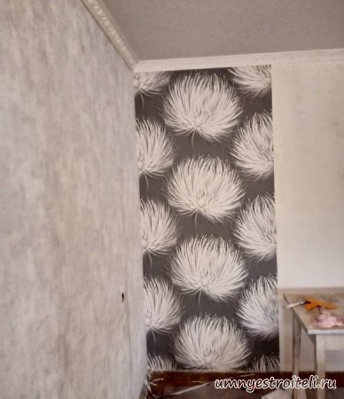 Поклейка обоев на стены в Калининском районе Донецка