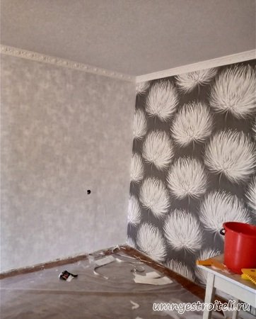 Поклейка обоев Обои флизелиновые Wall Decor Лола серые  на стены в Калининском районе Донецка