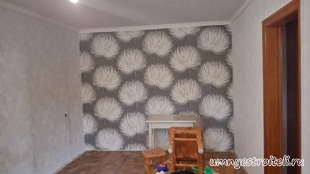 Поклейка обоев в Калининском районе Донецка