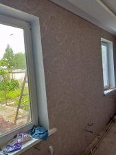 Поклейка обоев в Киевском районе Донецка