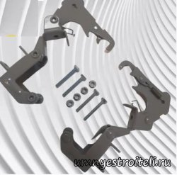 Замок АТС (BZ)-аккордеон комплект с крепежом