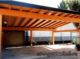 Цена навесов из дерева Донецк